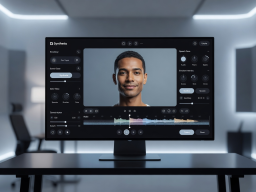 Synthesia AI Avatar Video Platform Interface